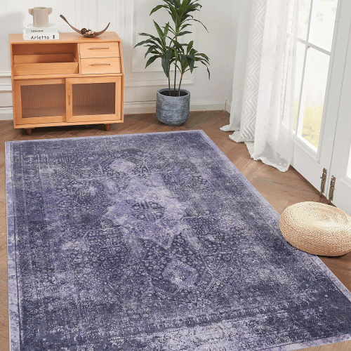 8x10 Area Rug, Washable Rug, Low-Pile, Non-Slip, Non-Shedding, Foldable, Kid & Pet Friendly - Area Rugs for living room, bedroom, kitchen 8x10 Area Rug, Washable Rug, Low-Pile, Non-Slip, Non-Shedding, Foldable, Kid & Pet Friendly - Area Rugs for living room, bedroom, kitchen